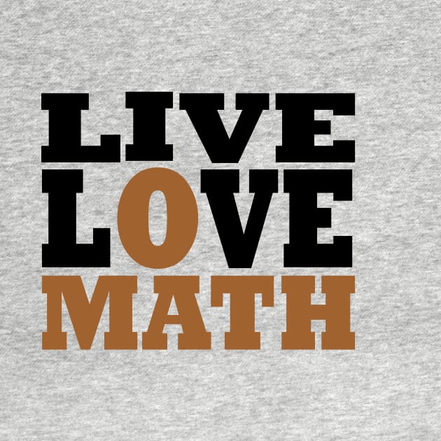 live love math by UrbanCharm